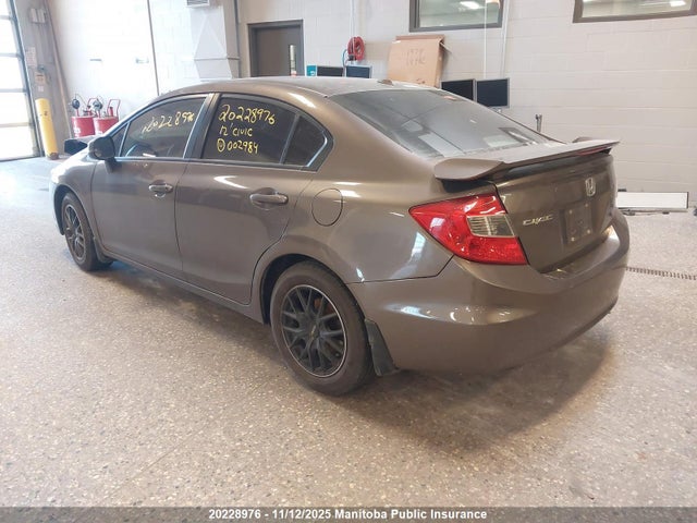 20228976 :رقم المزاد ، 2HGFB2F90CH002984 vin ، 2012 Honda Civic Ex-l مزاد بيع