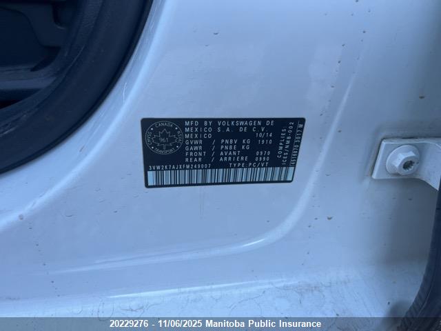 3VW2K7AJXFM249007 Volkswagen Jetta