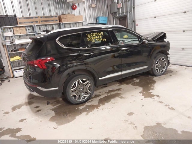 20229315 :رقم المزاد ، KM8S7DA20PU097954 vin ، 2023 Hyundai Santa Fe Luxury Hybrid مزاد بيع