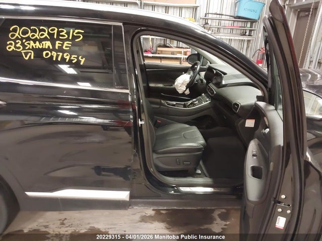 20229315 :رقم المزاد ، KM8S7DA20PU097954 vin ، 2023 Hyundai Santa Fe Luxury Hybrid مزاد بيع