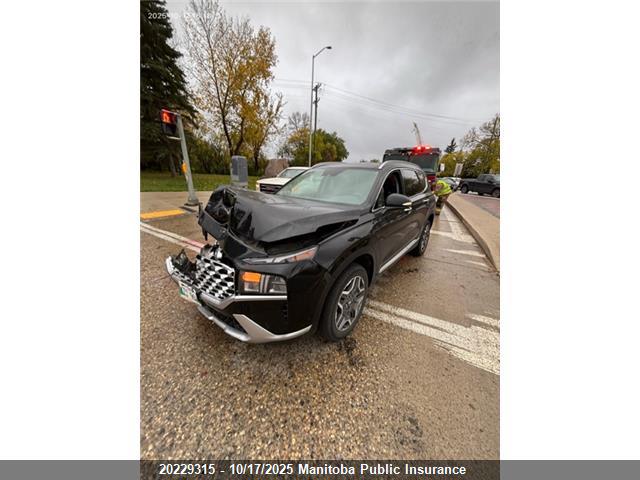 20229315 :رقم المزاد ، KM8S7DA20PU097954 vin ، 2023 Hyundai Santa Fe Luxury Hybrid مزاد بيع