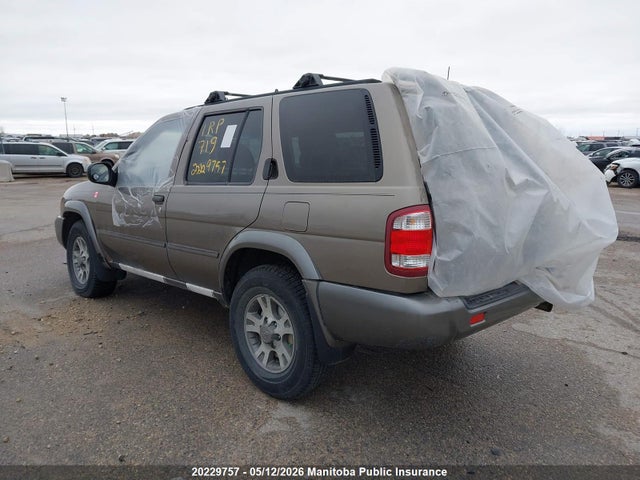 Продаж на аукціоні авто 2001 Nissan Pathfinder Se, vin: JN8DR09XX1W570954, номер лоту: 20229757