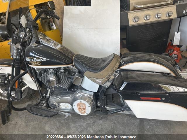 20229884 :رقم المزاد ، 1HD1BRY175Y092926 vin ، 2005 Harley Davidson Flstsc Springer Softail Classi مزاد بيع