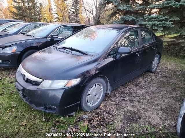 Aukcja sprzedaży 2009 Honda Civic Dx-g, vin: 2HGFA16429H111974, numer aukcji: 20230632