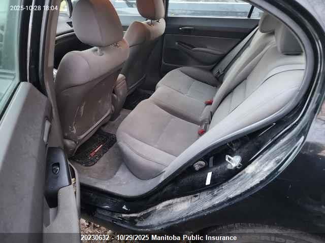Aukcja sprzedaży 2009 Honda Civic Dx-g, vin: 2HGFA16429H111974, numer aukcji: 20230632