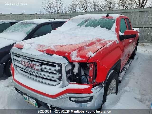 1GTV2MEC3JZ325782 GMC Sierra 1500 Sle Double Cab