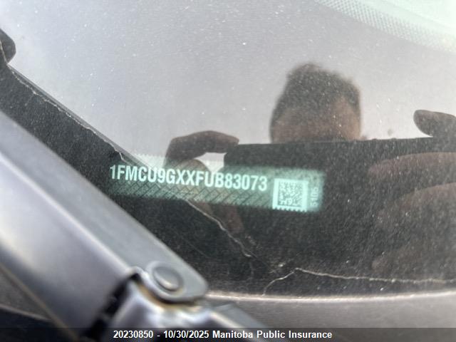 Ford ESCAPE SE 2015 1FMCU9GXXFUB83073 Image 26