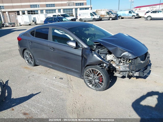 Hyundai Elantra Sport 2018 KMHD04LB4JU717688 main image