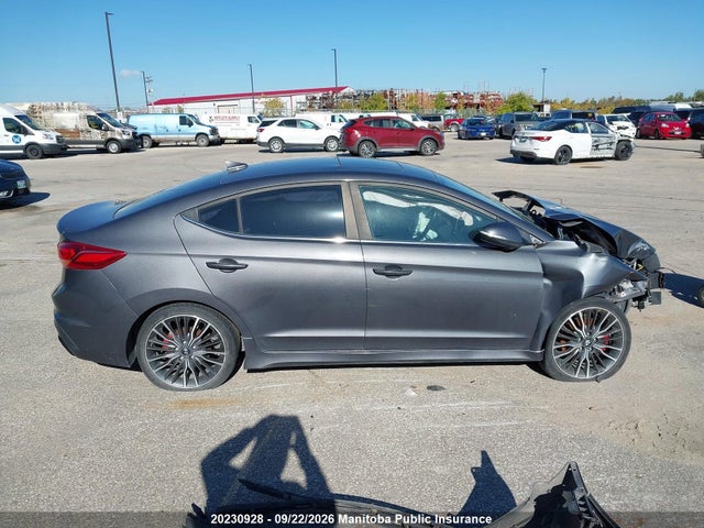Aukcja sprzedaży 2018 Hyundai Elantra Sport, vin: KMHD04LB4JU717688, numer aukcji: 20230928