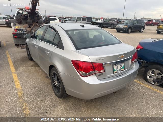 1G1PC5SB1E7380653 Chevrolet Cruze Lt Turbo