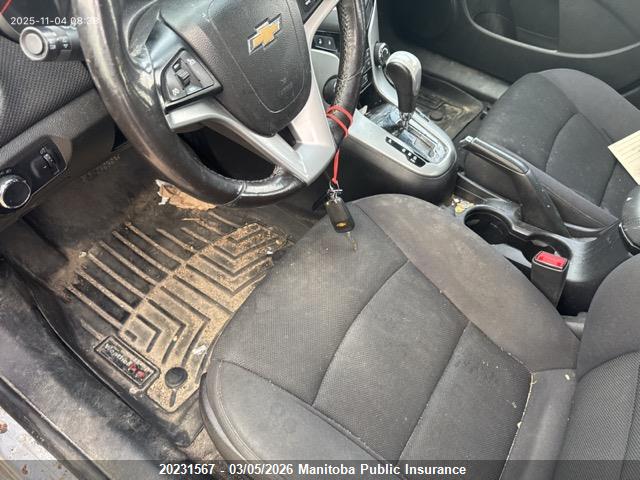 1G1PC5SB1E7380653 Chevrolet Cruze Lt Turbo