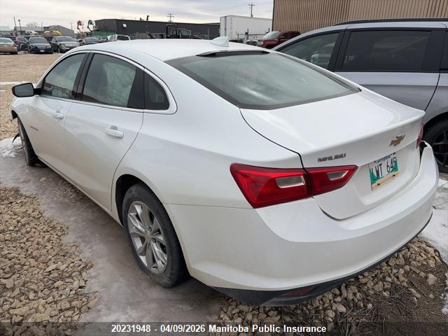 Aukcja sprzedaży 2023 Chevrolet Malibu Lt, vin: 1G1ZD5ST4PF228941, numer aukcji: 20231948