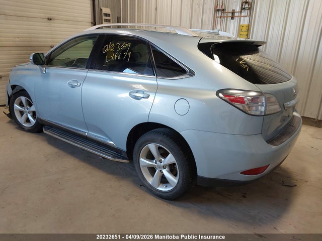 Продаж на аукціоні авто 2012 Lexus Rx350, vin: 2T2BK1BA2CC123609, номер лоту: 20232651