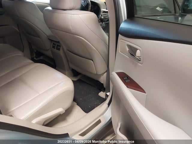 Продаж на аукціоні авто 2012 Lexus Rx350, vin: 2T2BK1BA2CC123609, номер лоту: 20232651