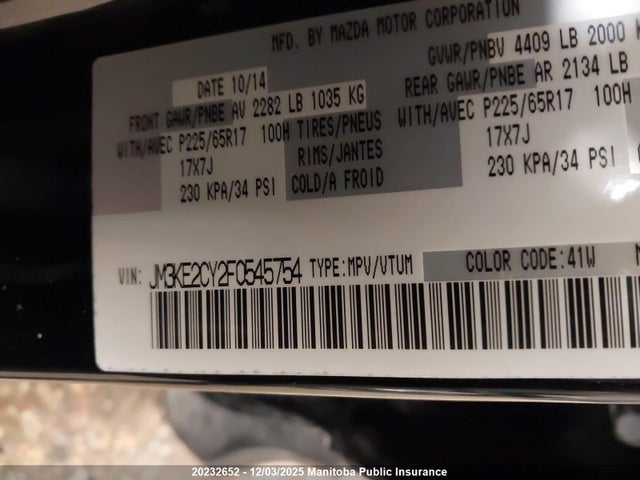 Mazda Cx-5 Gs 2015 JM3KE2CY2F0545754 Image 20