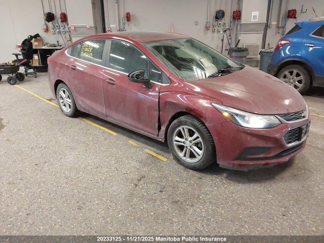 20233125 :رقم المزاد ، 1G1BE5SM0H7193639 vin ، 2017 Chevrolet Cruze Lt Turbo مزاد بيع