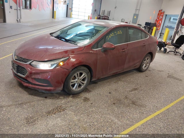 20233125 :رقم المزاد ، 1G1BE5SM0H7193639 vin ، 2017 Chevrolet Cruze Lt Turbo مزاد بيع