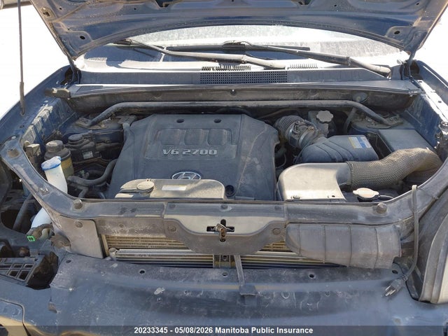 2008 Hyundai Tucson Gl V6 მანქანა იყიდება აუქციონზე, vin: KM8JM72D38U721916, აუქციონის ნომერი: 20233345