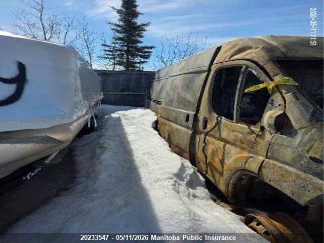 3C6URVJG5JE161752 RAM Promaster 3500 Cargo Van Ext