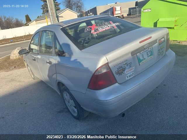 2007 Ford Focus Zx4 Se მანქანა იყიდება აუქციონზე, vin: 1FAFP34N67W210063, აუქციონის ნომერი: 20234023