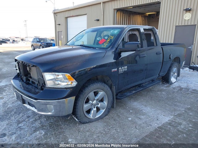 Dodge Ram 1500 Slt Quad Cab 2019 1C6RR7FT4KS595604 Image 2
