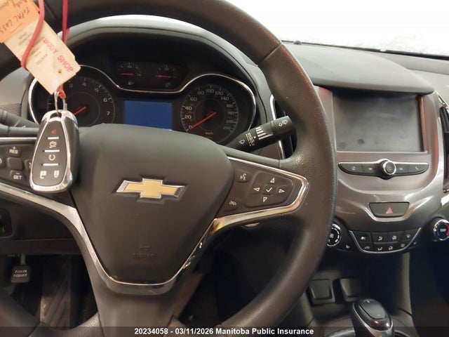 20234058 :رقم المزاد ، 3G1BE5SM9HS507872 vin ، 2017 Chevrolet Cruze Lt Turbo مزاد بيع