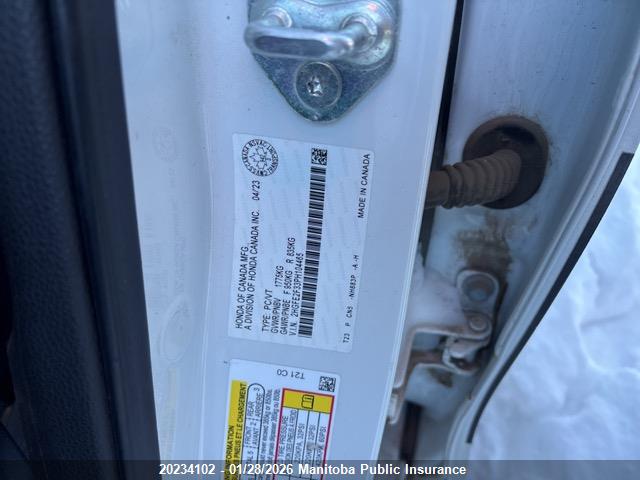 Honda k20c2 2023 2HGFE2F33PH104465 Image 9