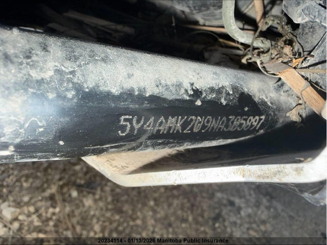5Y4AMK2W9NA305897 Yamaha Yfm700 Grizzly Fi Eps Se 4x4