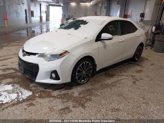 20234242 :رقم المزاد ، 2T1BURHE7EC153389 vin ، 2014 Toyota Corolla S مزاد بيع