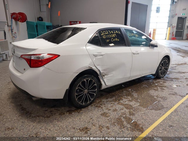 20234242 :رقم المزاد ، 2T1BURHE7EC153389 vin ، 2014 Toyota Corolla S مزاد بيع