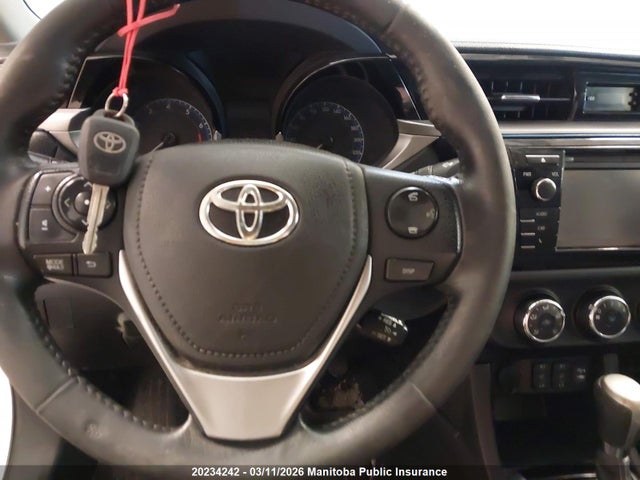 20234242 :رقم المزاد ، 2T1BURHE7EC153389 vin ، 2014 Toyota Corolla S مزاد بيع