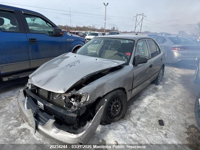 Aukcja sprzedaży 2002 Toyota Corolla Ce, vin: 2T1BR12E52C884295, numer aukcji: 20234244