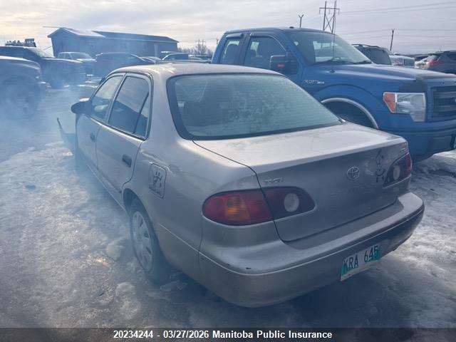 Aukcja sprzedaży 2002 Toyota Corolla Ce, vin: 2T1BR12E52C884295, numer aukcji: 20234244