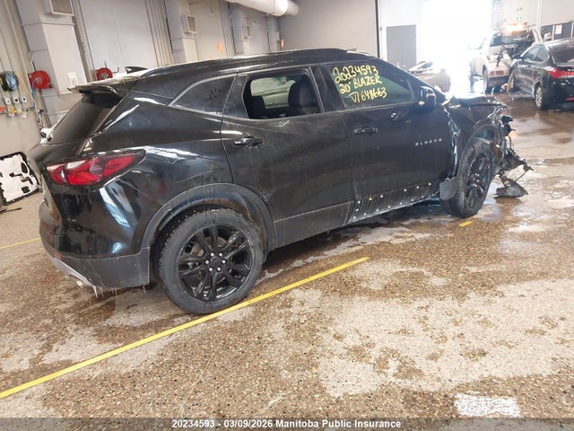 2020 Chevrolet Blazer True North მანქანა იყიდება აუქციონზე, vin: 3GNKBJR45LS648663, აუქციონის ნომერი: 20234593