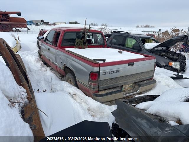 Aukcja sprzedaży 1995 Dodge Ram 1500 Club Cab, vin: 3B7HC13Y4SG703911, numer aukcji: 20234676