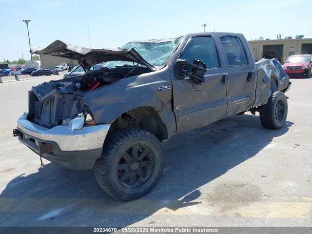 2003 Ford F250 Sd Xlt Crew Cab მანქანა იყიდება აუქციონზე, vin: 1FTNW21P53EB00792, აუქციონის ნომერი: 20234678