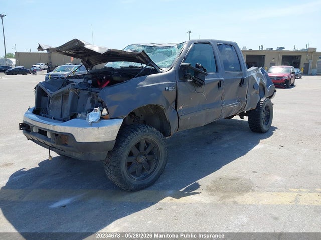 2003 Ford F250 Sd Xlt Crew Cab მანქანა იყიდება აუქციონზე, vin: 1FTNW21P53EB00792, აუქციონის ნომერი: 20234678