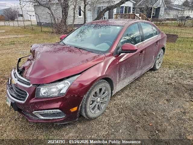 1G1PD5SB6F7266582 Chevrolet Cruze Lt Turbo