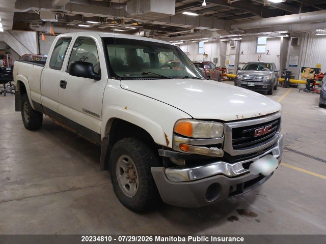 20234810 :رقم المزاد ، 1GTHK29U54E297080 vin ، 2004 Gmc Sierra 2500 Hd Ext Cab مزاد بيع