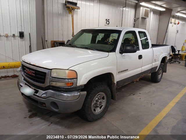 2004 Gmc Sierra 2500 Hd Ext Cab მანქანა იყიდება აუქციონზე, vin: 1GTHK29U54E297080, აუქციონის ნომერი: 20234810