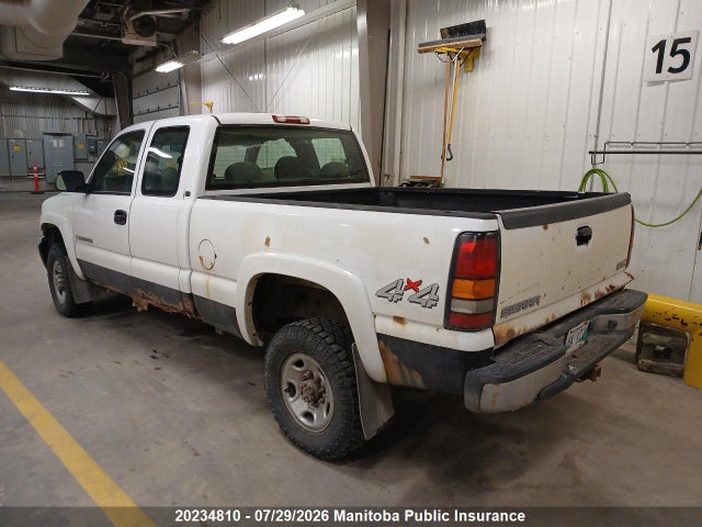 2004 Gmc Sierra 2500 Hd Ext Cab მანქანა იყიდება აუქციონზე, vin: 1GTHK29U54E297080, აუქციონის ნომერი: 20234810