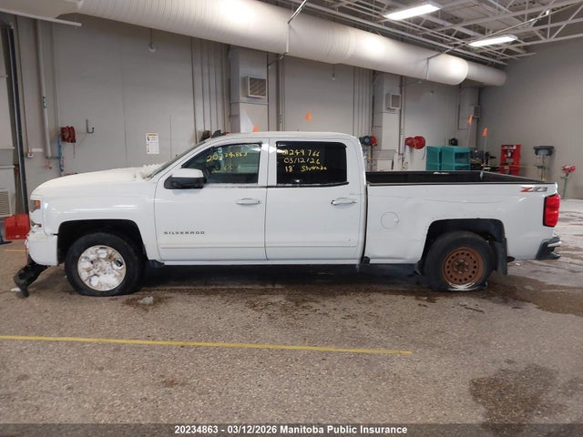 20234863 :رقم المزاد ، 1GCUKREC5JF249766 vin ، 2018 Chevrolet Silverado 1500 Lt Crew Cab مزاد بيع