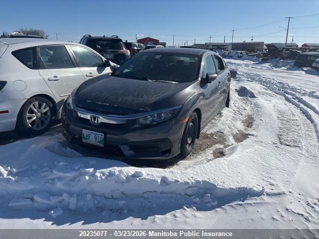 20235077 :رقم المزاد ، 2HGFC2F55JH030755 vin ، 2018 Honda Civic Lx مزاد بيع