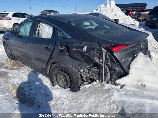 20235077 :رقم المزاد ، 2HGFC2F55JH030755 vin ، 2018 Honda Civic Lx مزاد بيع