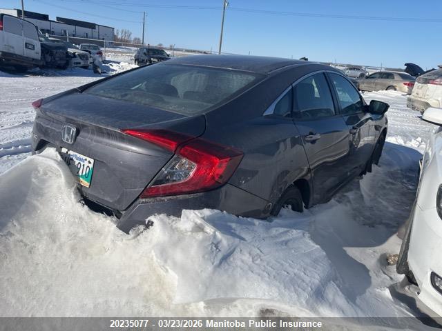 20235077 :رقم المزاد ، 2HGFC2F55JH030755 vin ، 2018 Honda Civic Lx مزاد بيع