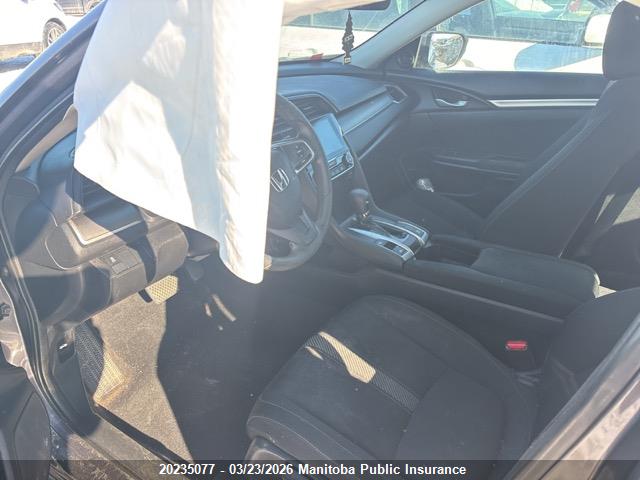 20235077 :رقم المزاد ، 2HGFC2F55JH030755 vin ، 2018 Honda Civic Lx مزاد بيع