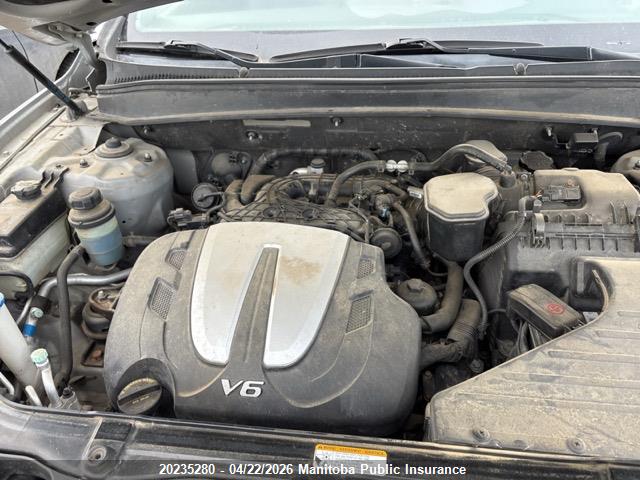 2010 Hyundai Santa Fe Gl მანქანა იყიდება აუქციონზე, vin: 5NMSGDAG4AH333861, აუქციონის ნომერი: 20235280