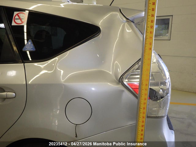 20235412 :رقم المزاد ، JTDZN3EU7C3180120 vin ، 2012 Toyota Prius V مزاد بيع