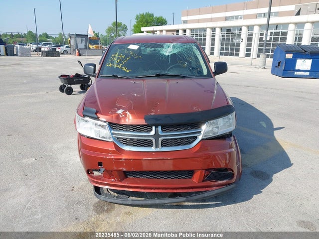 20235485 :رقم المزاد ، 3C4PDCAB1CT272519 vin ، 2012 Dodge Journey Se مزاد بيع