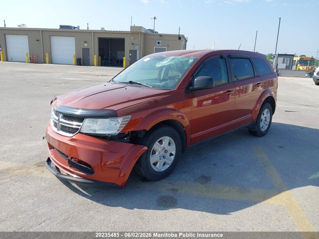 20235485 :رقم المزاد ، 3C4PDCAB1CT272519 vin ، 2012 Dodge Journey Se مزاد بيع